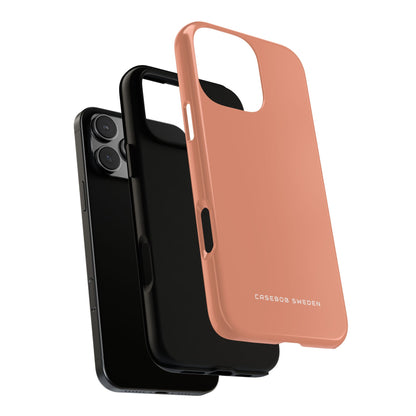 Dark Salmon iPhone 16 - Tough Phone Case