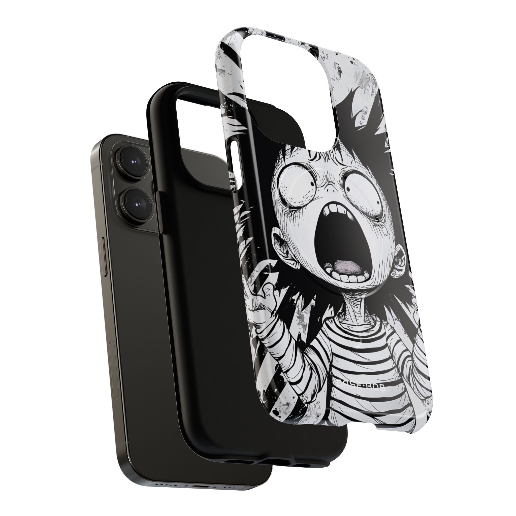 Screaming Stripes iPhone 14 Pro Case - Tough+