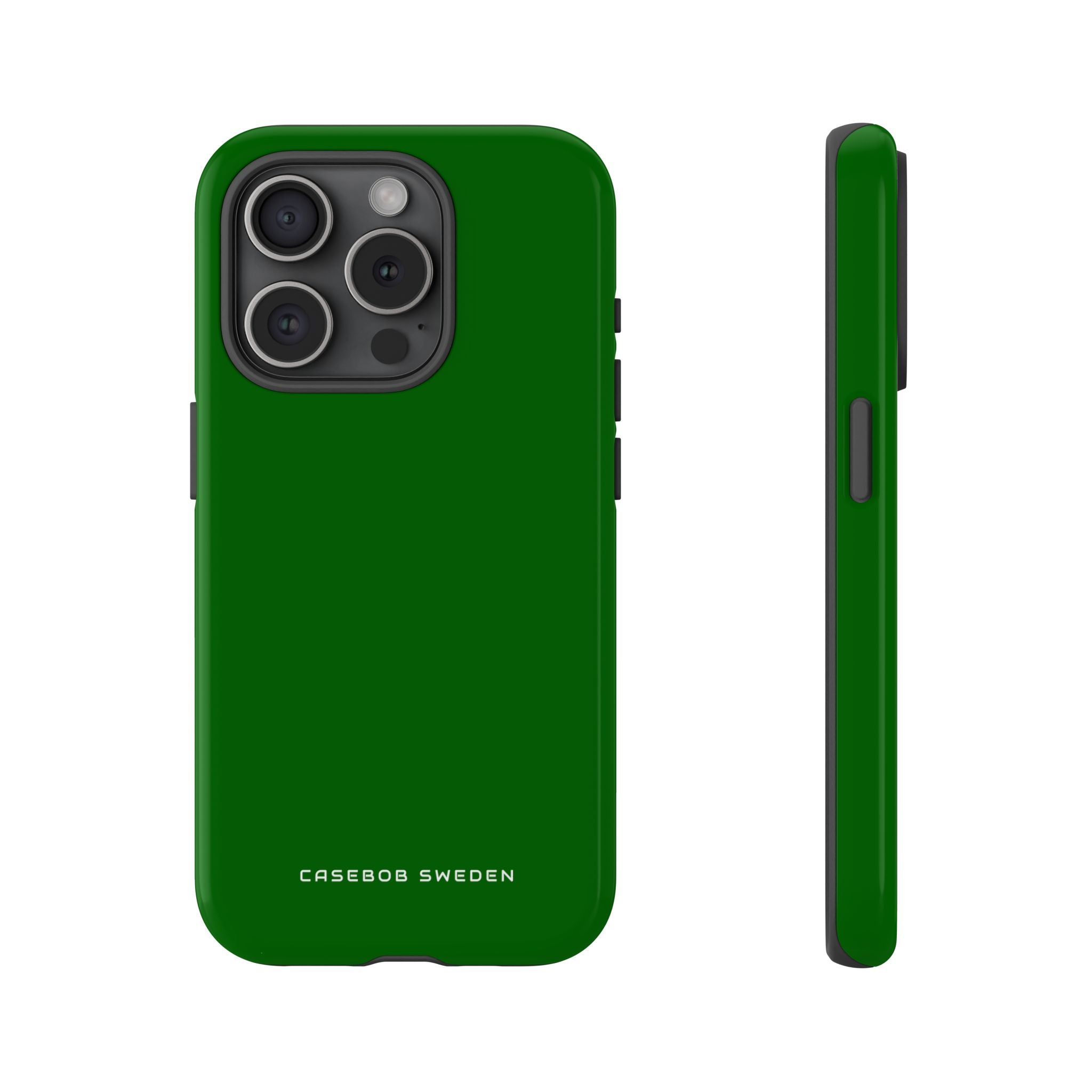 Dark Green iPhone 15 - Tough Phone Case