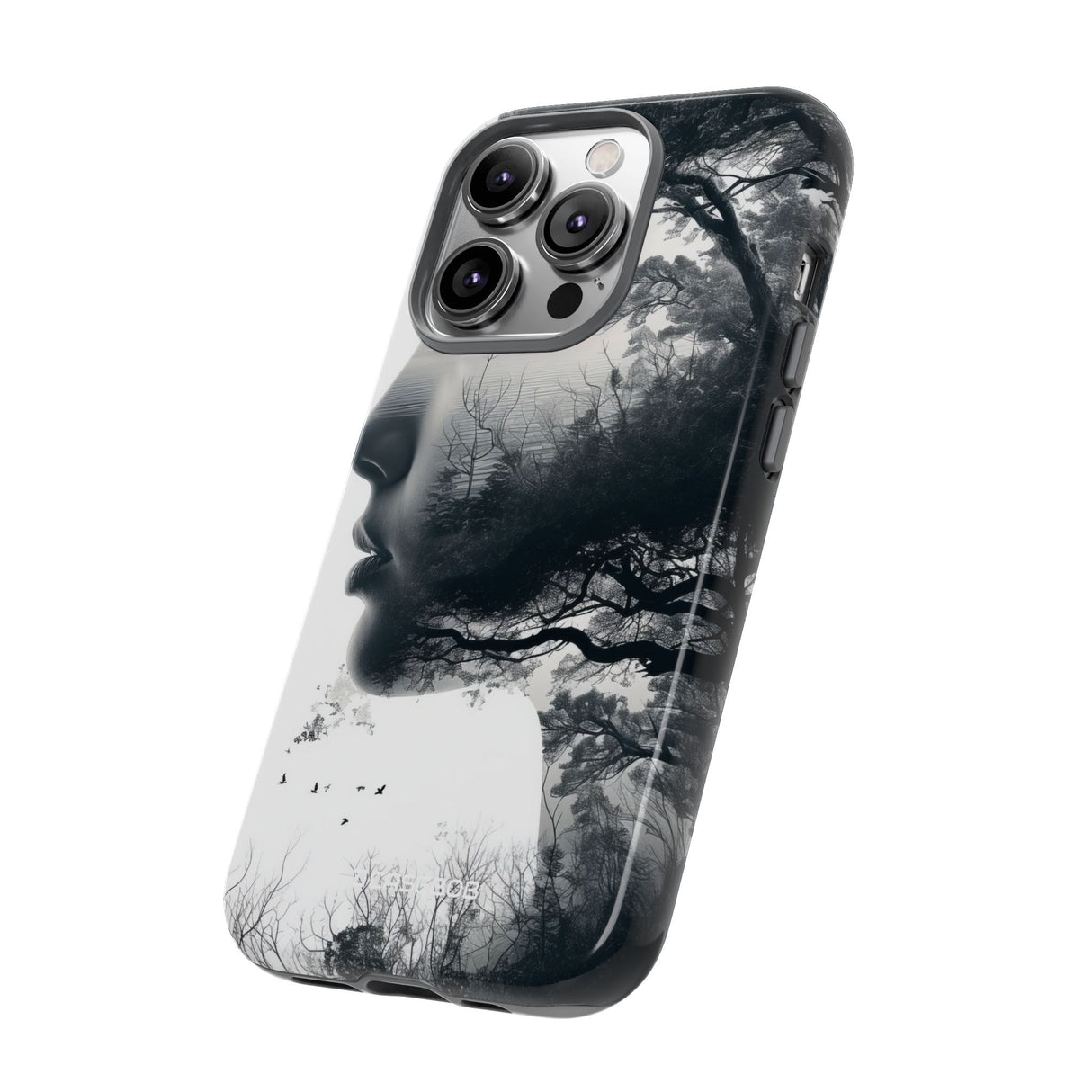 **Nature Silhouette** | Protective Phone Case for iPhone