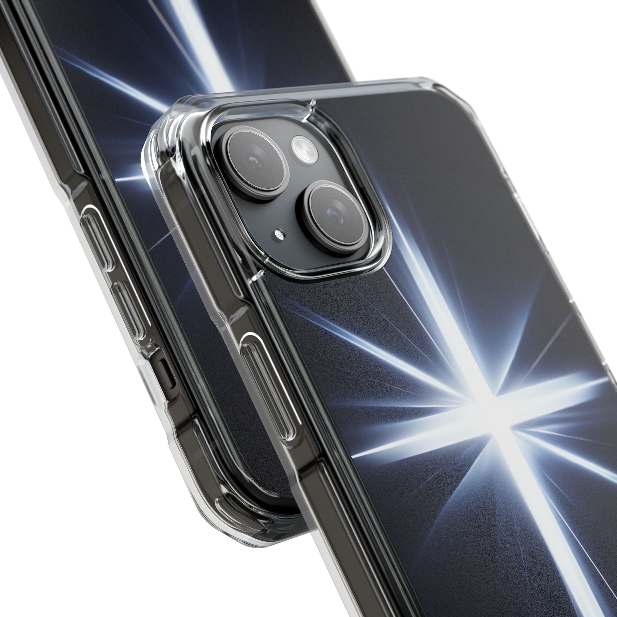 Glowing Crossburst iPhone 15 Plus Case - Impact