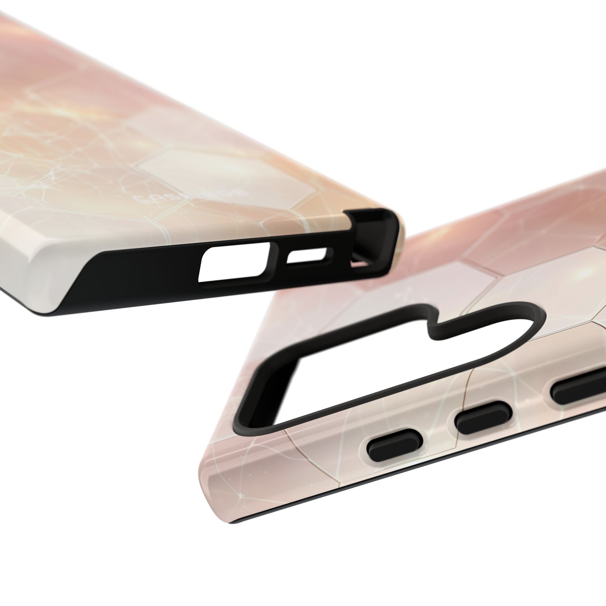 Honeycomb Glow Samsung S24 Ultra Case - Tough