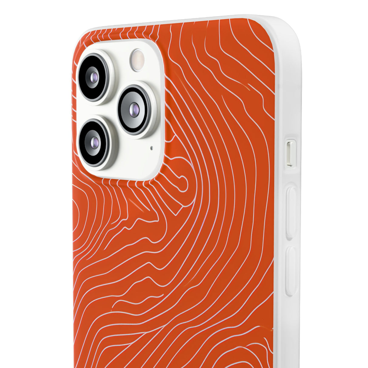 Pantone Tangerine  | Phone Case for iPhone (Flexible Case)