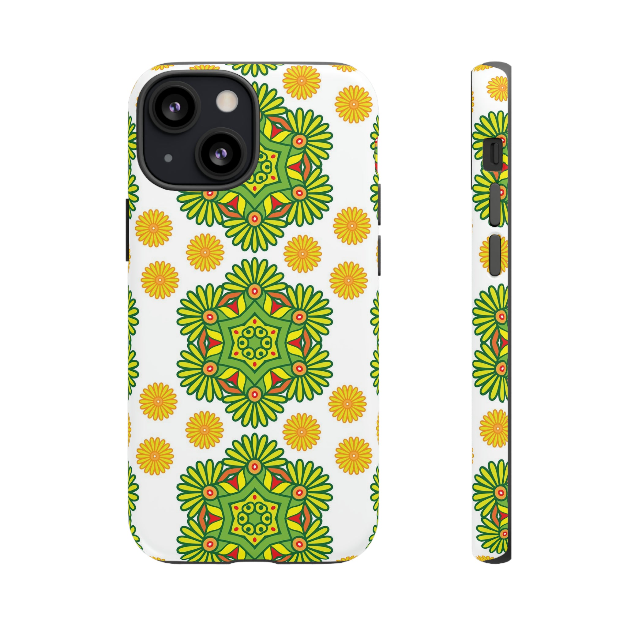 Lime Mandela - Protective Phone Case