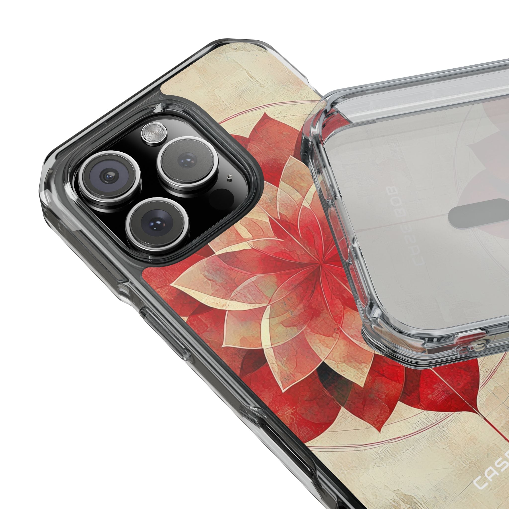 Crimson Bloom iPhone 16 Pro Case - Impact