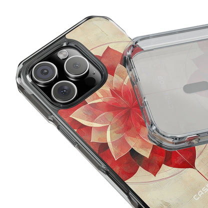 Crimson Bloom iPhone 16 Pro Case - Impact