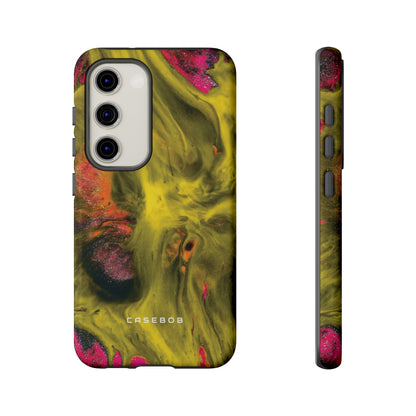 Yellow Ink Art - Protective Phone Case