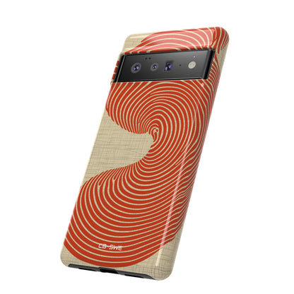 Warm Curves Dance - Google Pixel Case