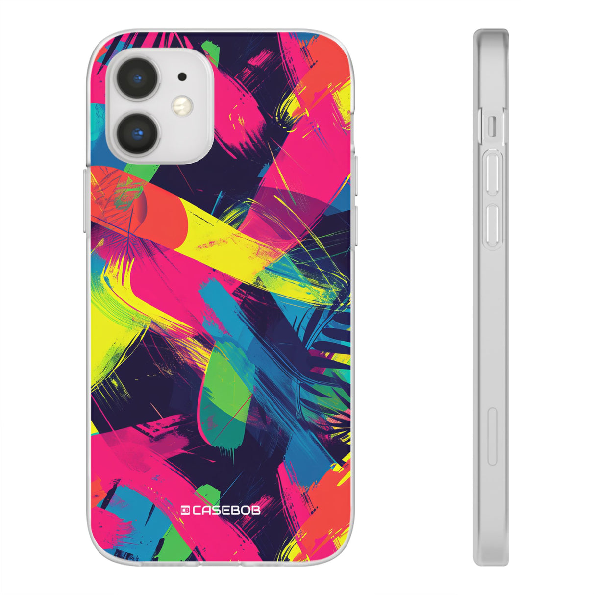 Pantone Neon Patterns | Phone Case for iPhone (Flexible Case)