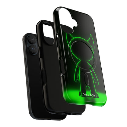 Neon Horned Glow iPhone 16 Case - Tough+