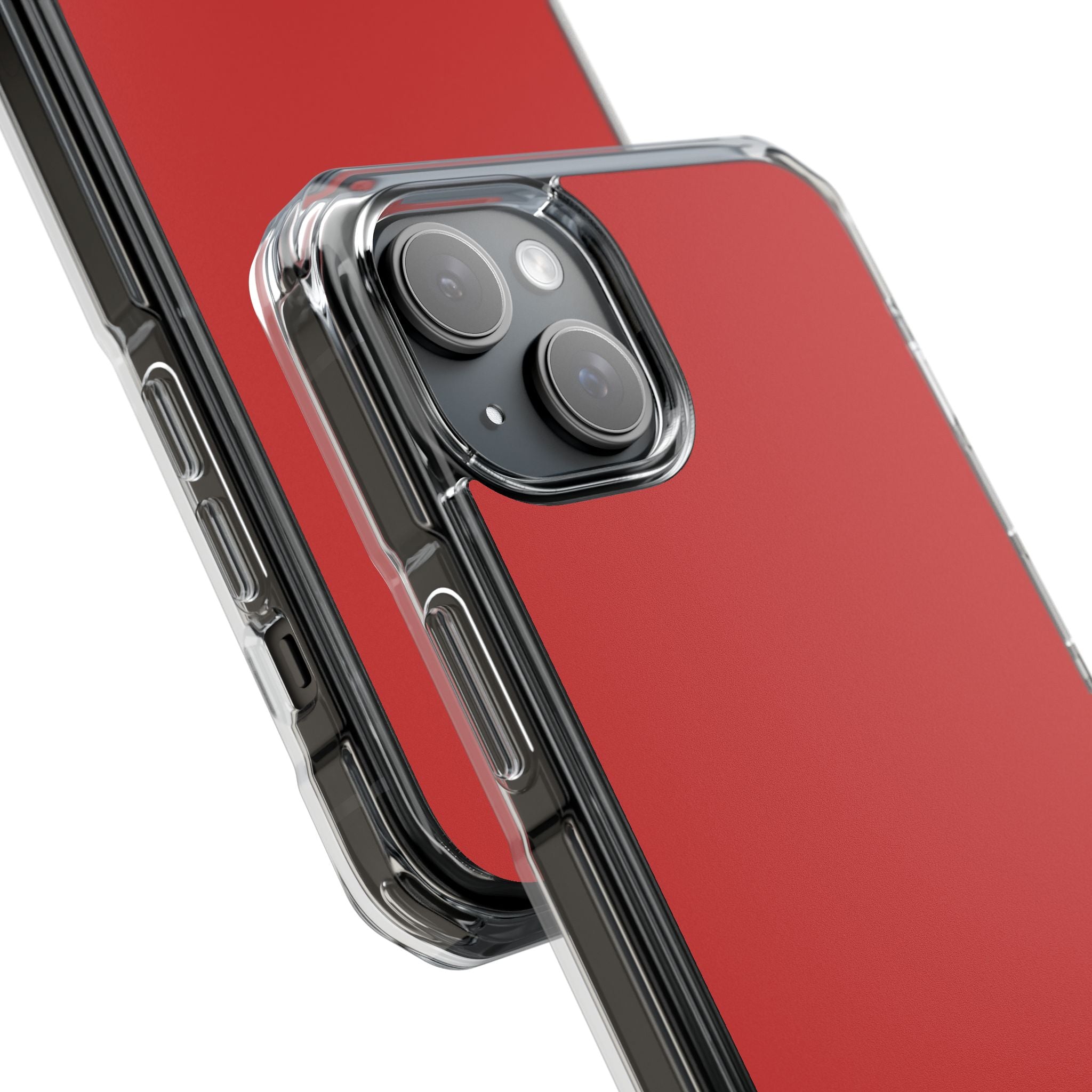 Persian Red - Clear Impact Case for iPhone