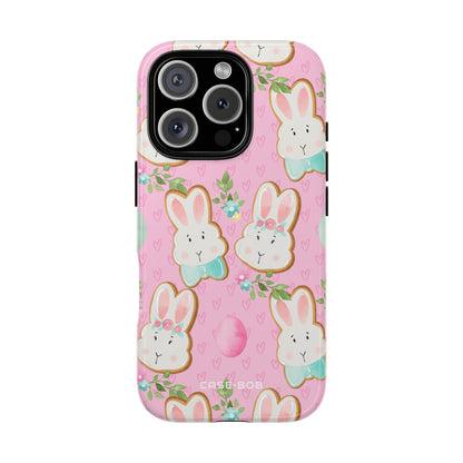 Bunny Blossom iPhone 16 Pro Case - Tough