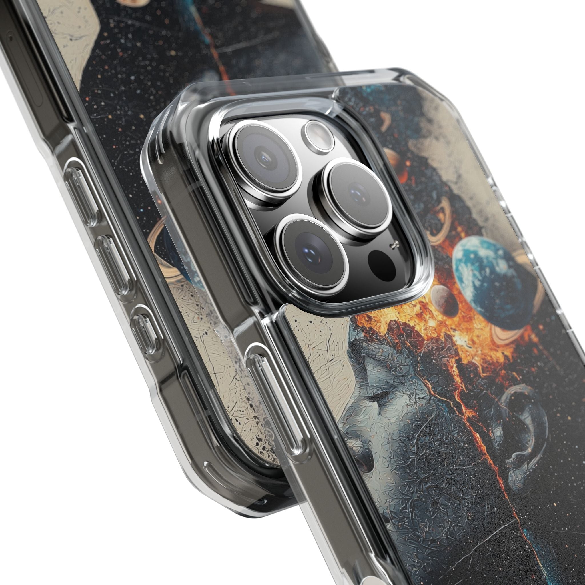 Cosmic Mind Erupts iPhone Case - Impact