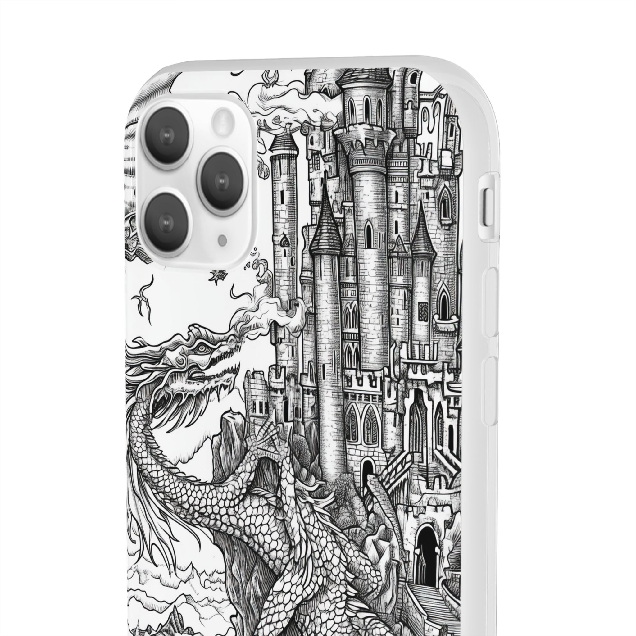 Dragon's Ascent | Flexible Phone Case for iPhone