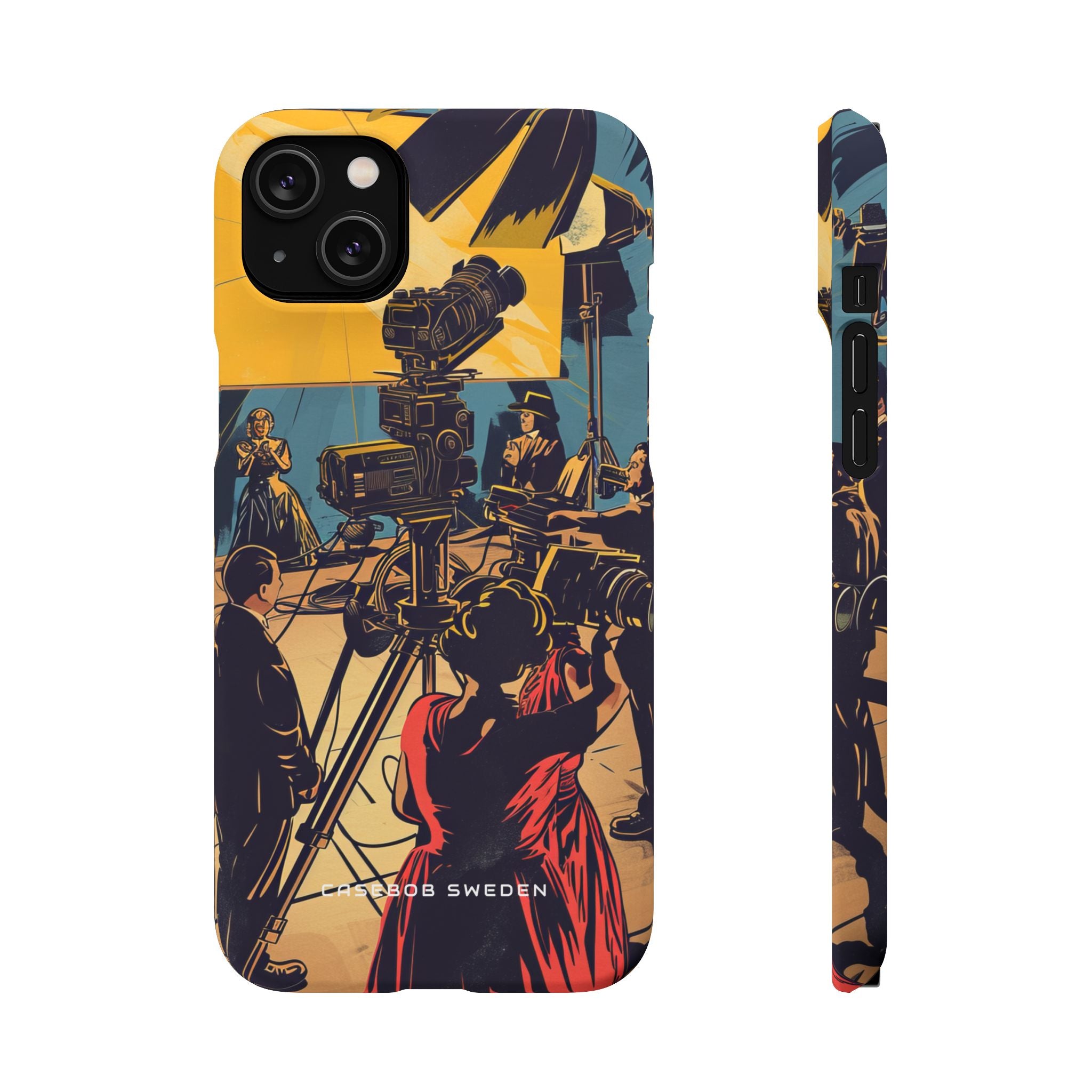 Golden Era Cinematic Spotlight iPhone 14 - Slim Phone Case