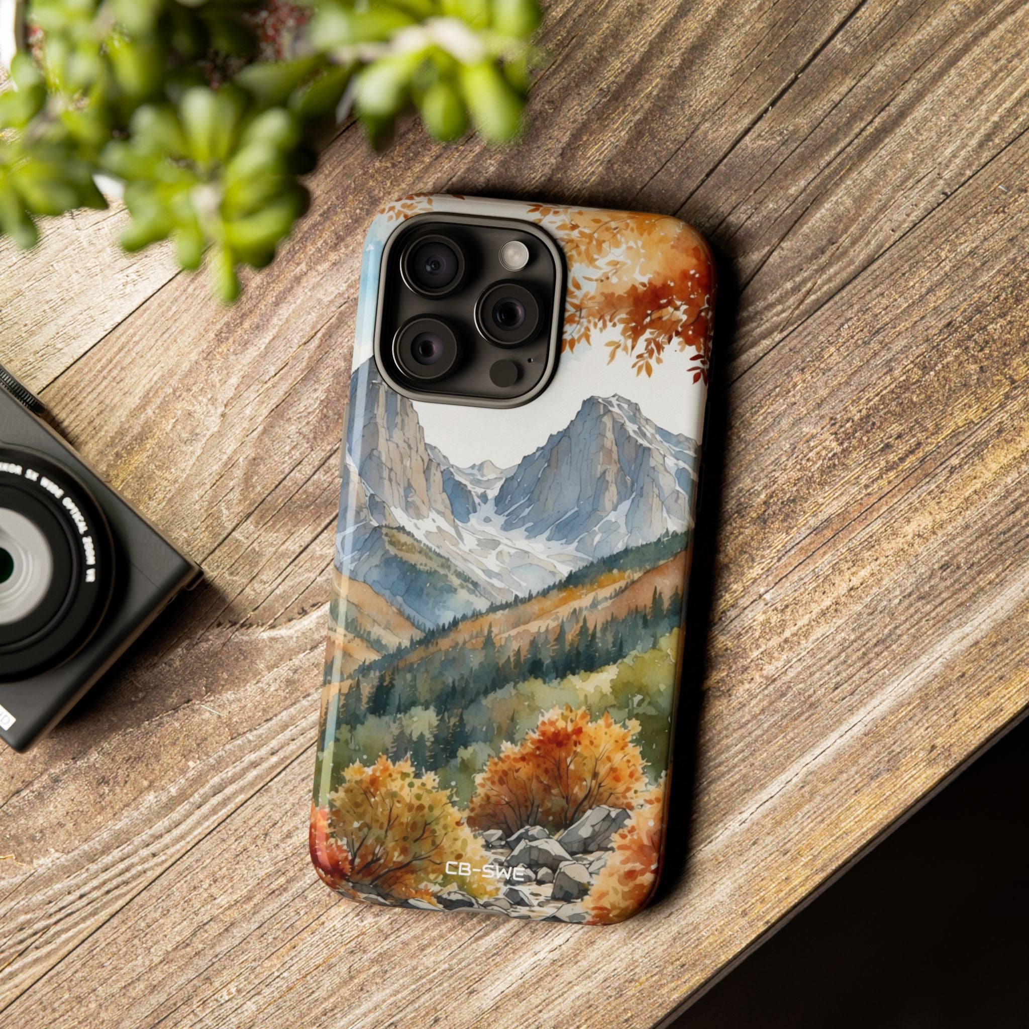 Autumn Leaves Dance - iPhone Case
