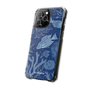 Abyssal Elegance – Handyhülle für iPhone (Clear Impact – Magnetisch)