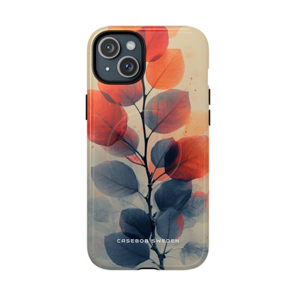 Ethereal Leaf Harmony iPhone 15 | Tough+ Phone Case