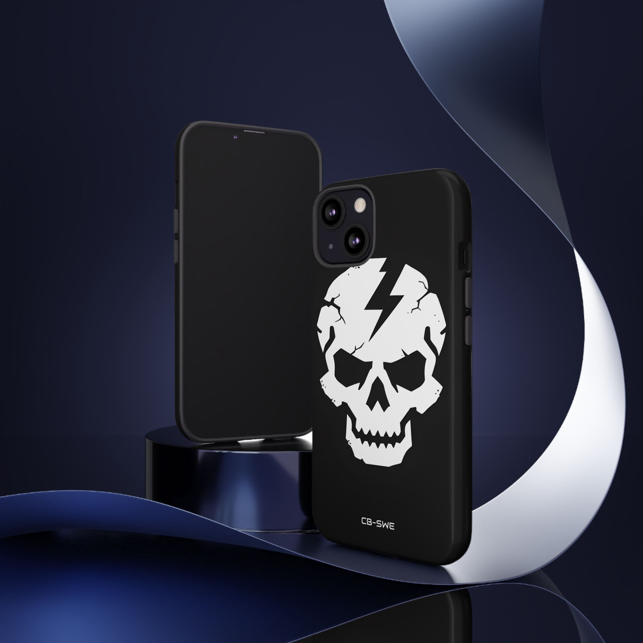 Cracked Skull Drama - iPhone Case