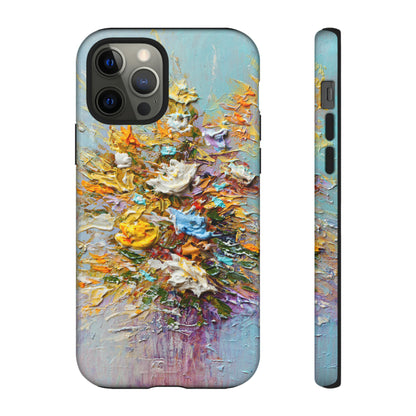 Oil painting - Bouquet of Flowers - Protective Phone Case