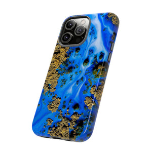 Blue River Ink Art iPhone Case (Protective) Phone Case