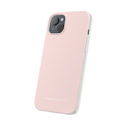 Misty Rose iPhone 15 - Flexi Phone Case