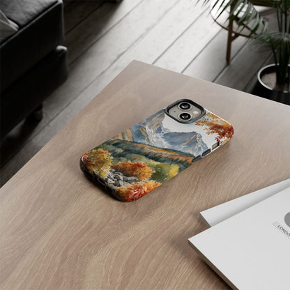 Autumn Leaves Dance - iPhone Case