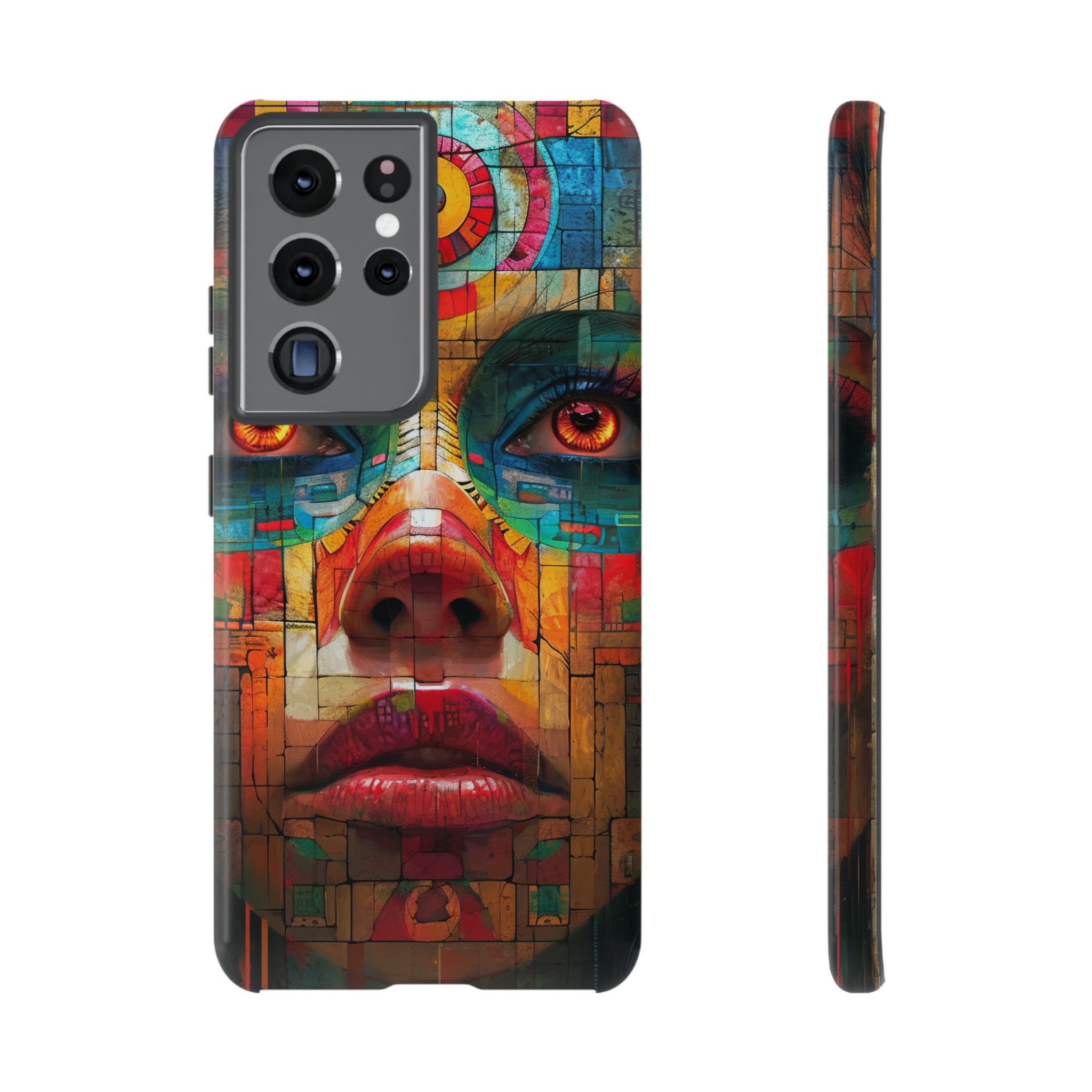 Cultural Geometric Treasures - Protective Phone Case