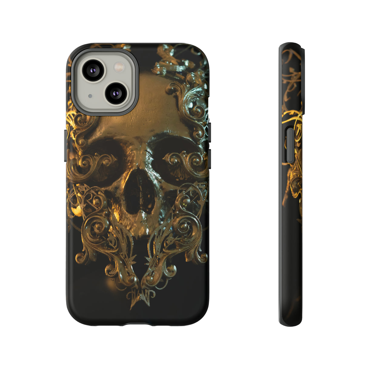 Golden Skull Trooper - Schutzhülle fürs Handy