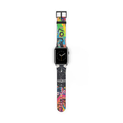 Neon Skull Burst - Watch Band
