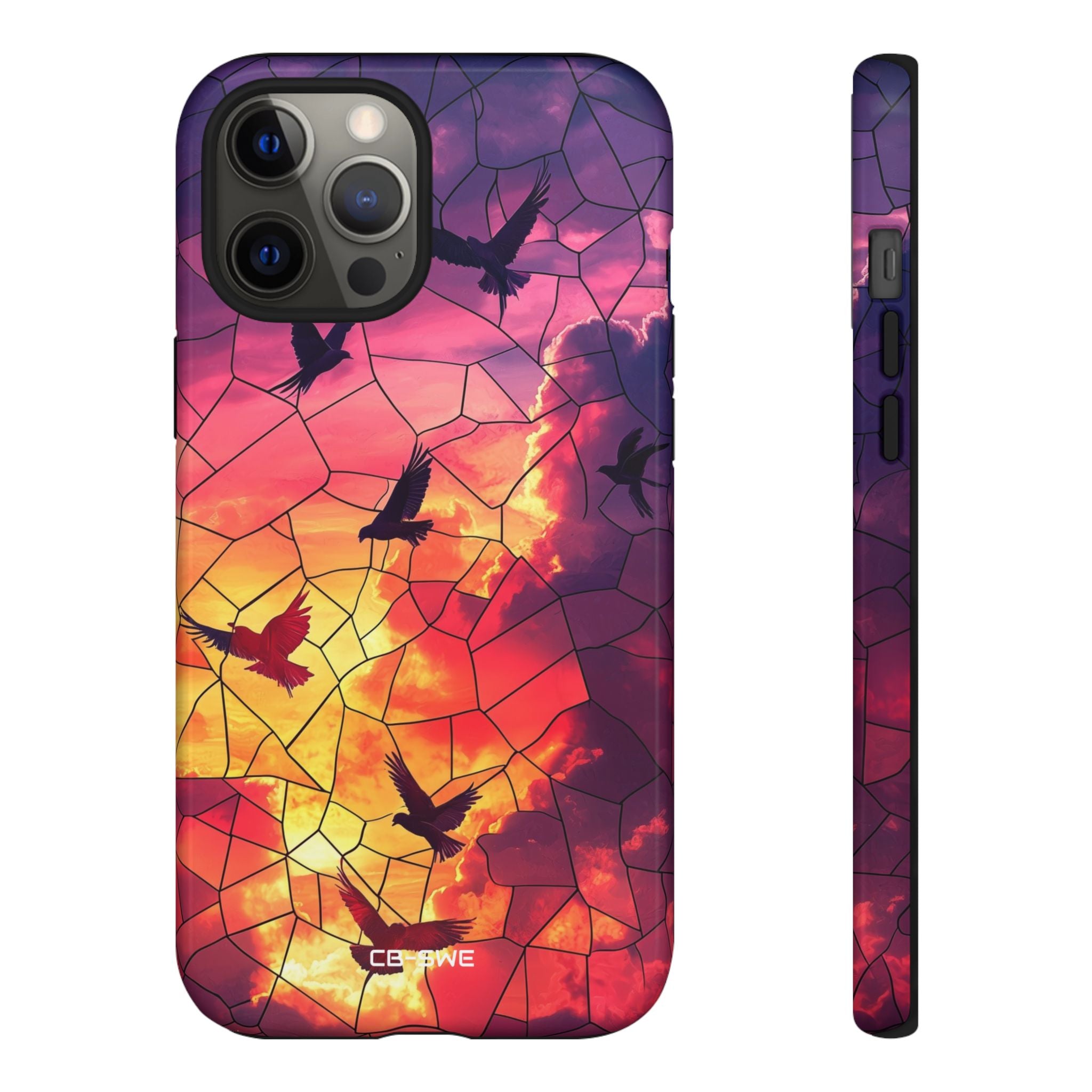 Soaring Birds Illuminate - iPhone Case