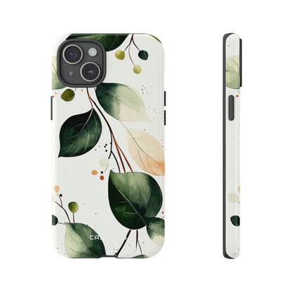 Greenberry Branch iPhone 15 Plus Case - Tough
