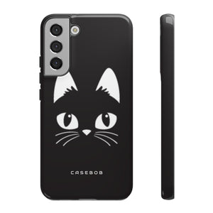 Cartoon-Katzen-Symbol - Schutzhülle fürs Telefon