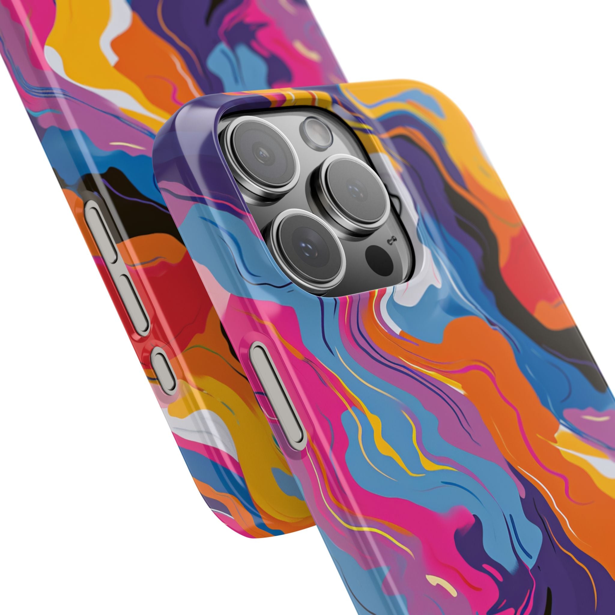 Vortex Colorwave iPhone 16 - Slim Phone Case