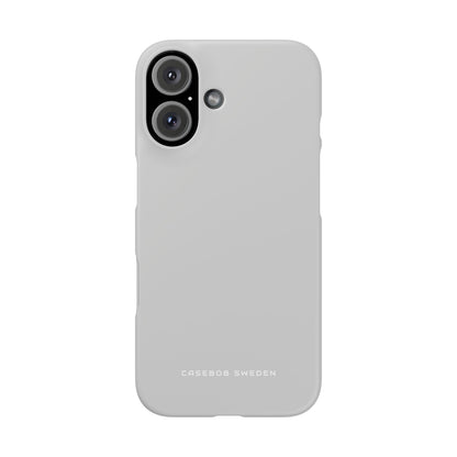 Light Gray iPhone 16 - Slim Phone Case