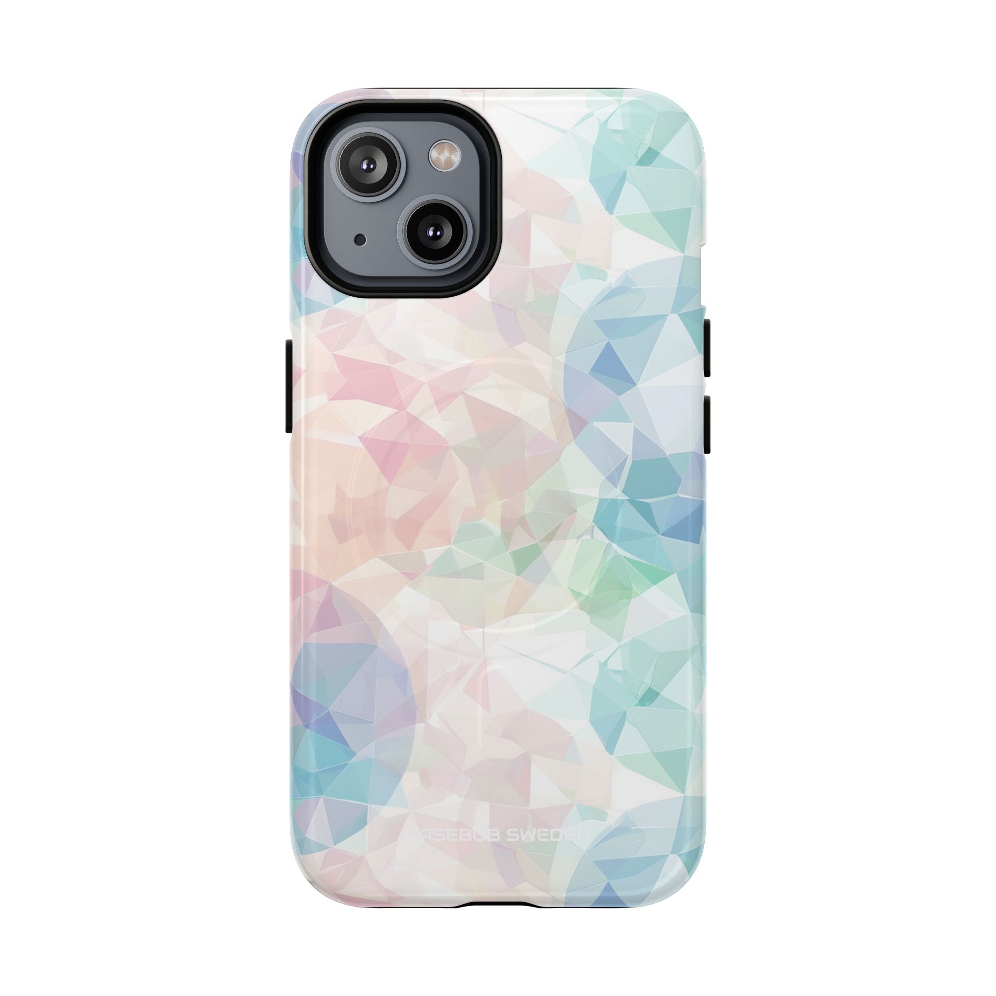 Pastel Geometry Background - Tough + MagSafe® iPhone 14 Phone Case