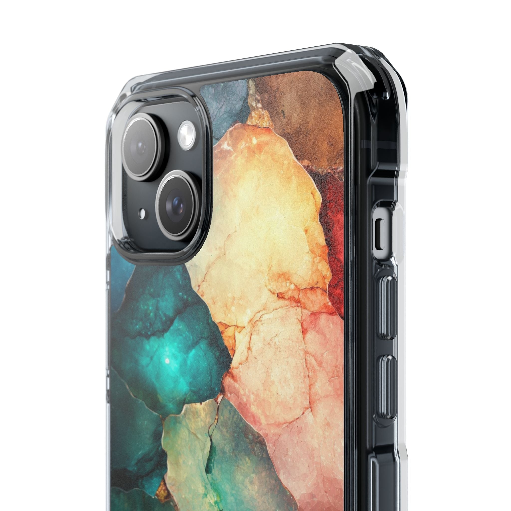 Glowing Stones Emerge iPhone Case - Impact