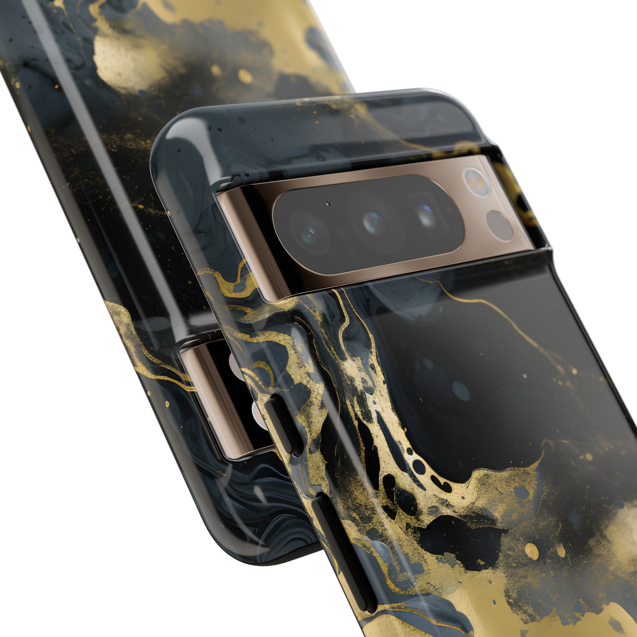 Gold Marble - Protective Phone Case