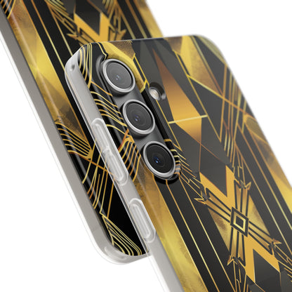Golden Diamond Radiance Samsung S24 Case - Soft