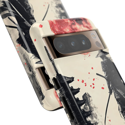 Samurai Gazes Moonward - Google Pixel Case