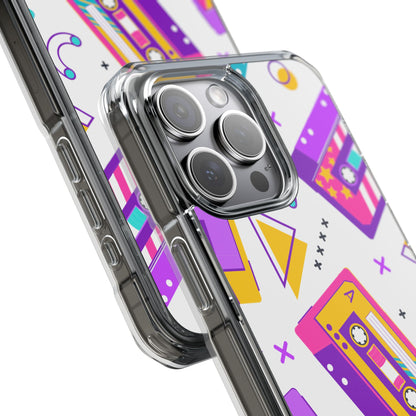 Retro Cassette Chaos iPhone Case - Impact