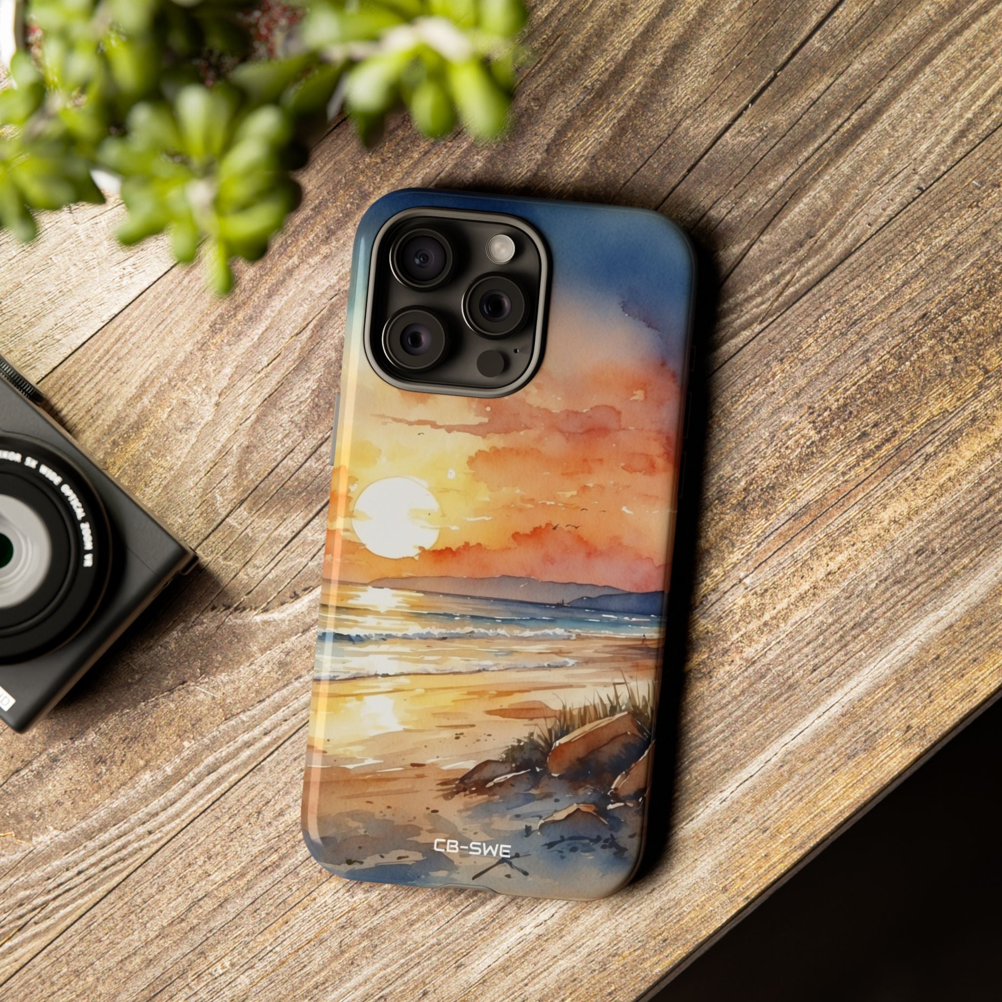 Sunset Dances Over - iPhone Case