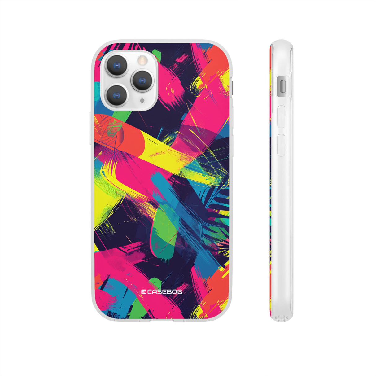 Pantone Neon Patterns | Phone Case for iPhone (Flexible Case)