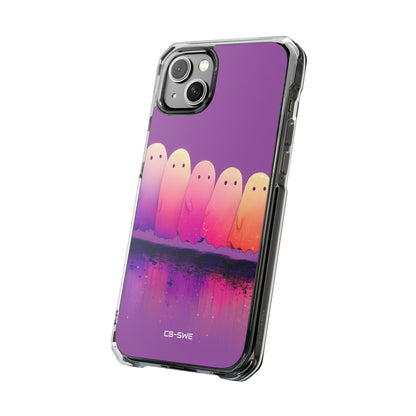 Ghosts Dance Playfully iPhone Case - Impact