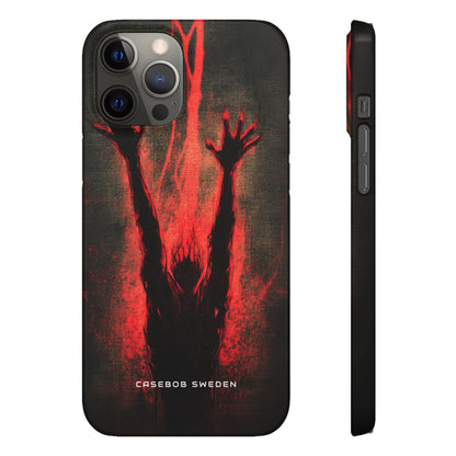 Gothic Crimson Ascension iPhone 12 - Slim Phone Case