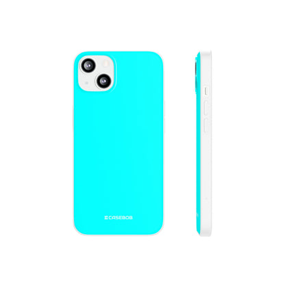 Aqua Blue | Phone Case for iPhone (Flexible Case)