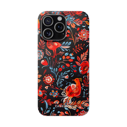 Vivid Birdscape iPhone 15 Pro Max Case - Soft