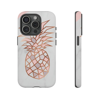 Pineapple Rose Gold - Protective Phone Case