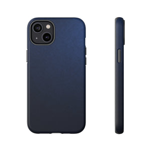 Gradient Black & Blue iPhone Case (Protective) iPhone 14 Plus Matte Phone Case