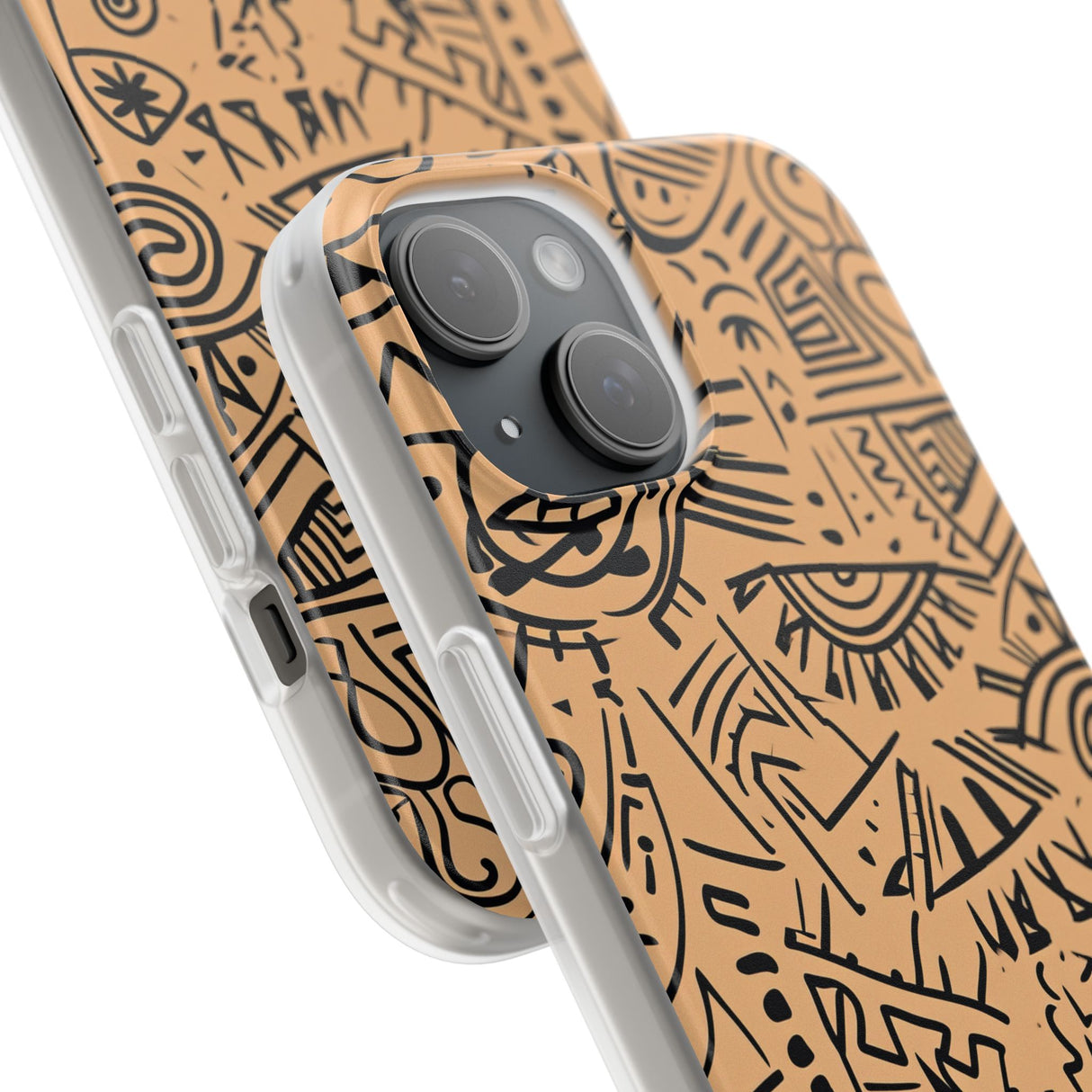 Mystic Tribal Geometry | Flexible Phone Case for iPhone